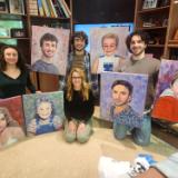 Paintings Deliveries and Art Activates