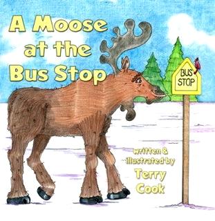 A Moose at the Bus Stop