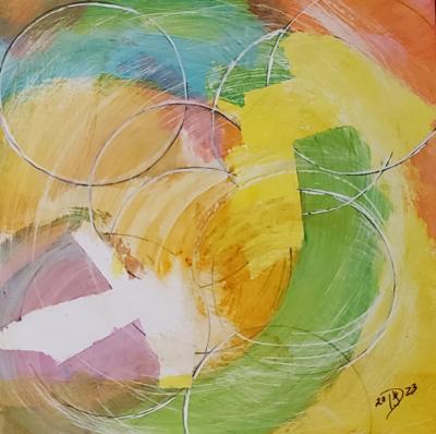 The swirling geometric universe. The swirling geometric universe.