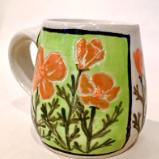 Orange Poppy Mug