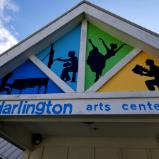 Darlington Art Center Entrance mural