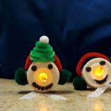 Tea Light Snowmen