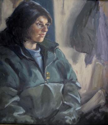 Dory 24x32" oil Dory 24x32" oil