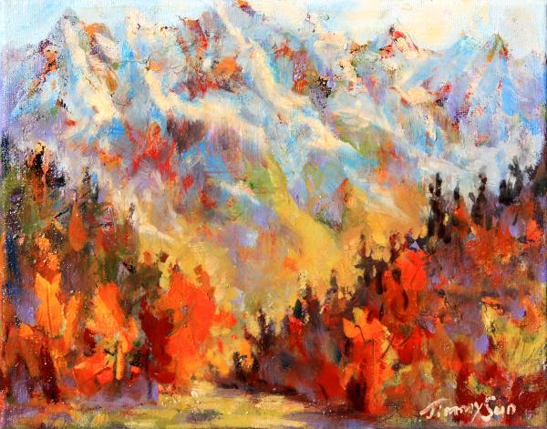 The Impression of Canada Rocky Mountains