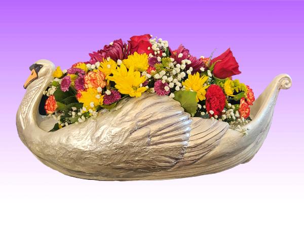 Swan Ship urn/ Everista Memorials