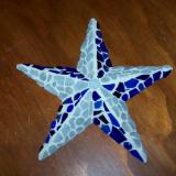 Blue and White Star