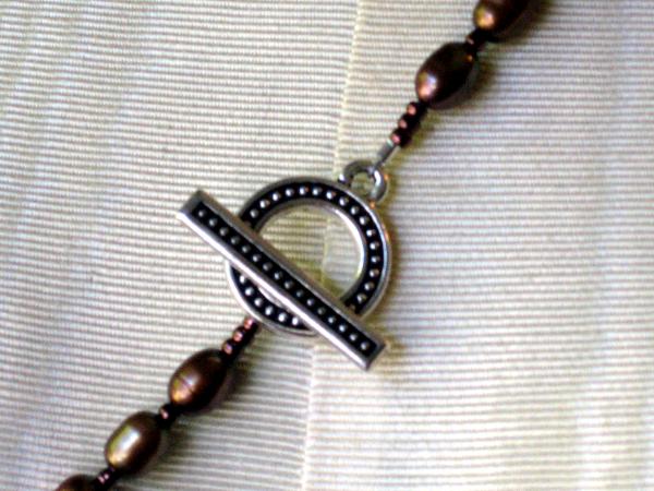 Picasso Jasper and Pearl Necklace