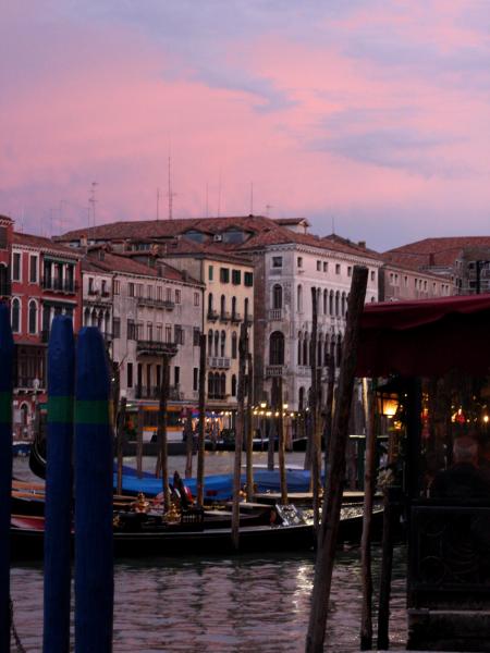 Pink Sky in Venice