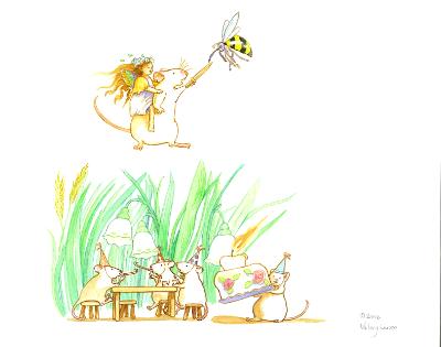 Mice in various activities Mice in various activities