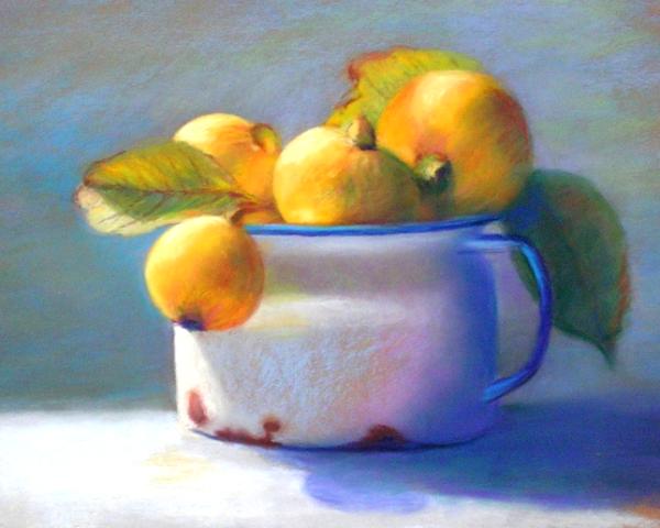 Guavas in White Pot