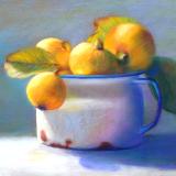 Guavas in White Pot