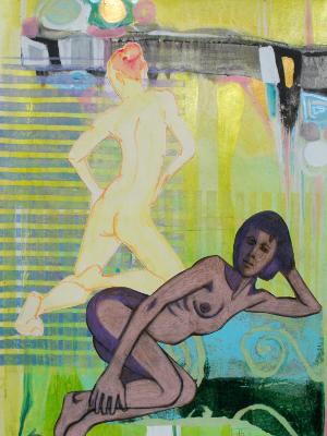 Two Nudes Two Nudes