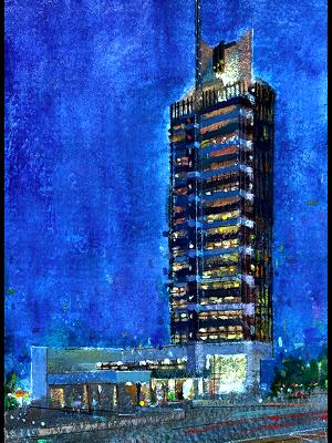 "Frank LLoyd Wright Tower"