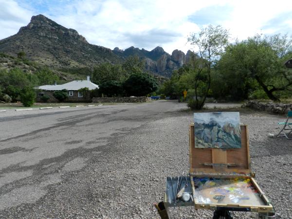 painting the Chiricahuas