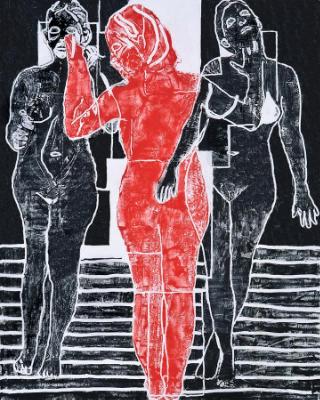 Self Portrait (Three Graces) 