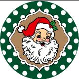 Santa with edges