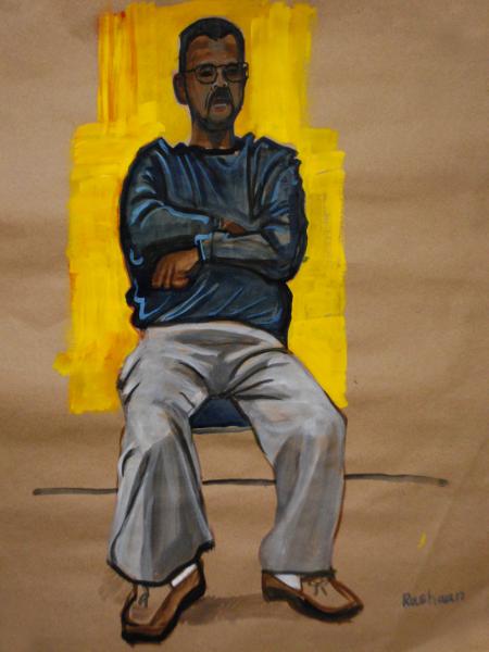 Rashaan, Seated