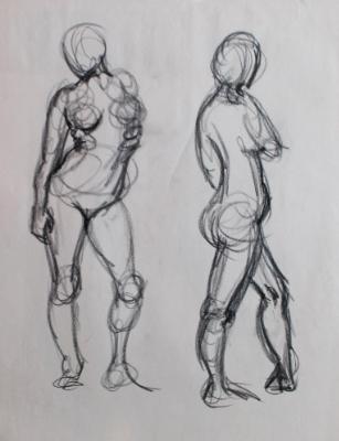 Standing female gestures Standing female gestures