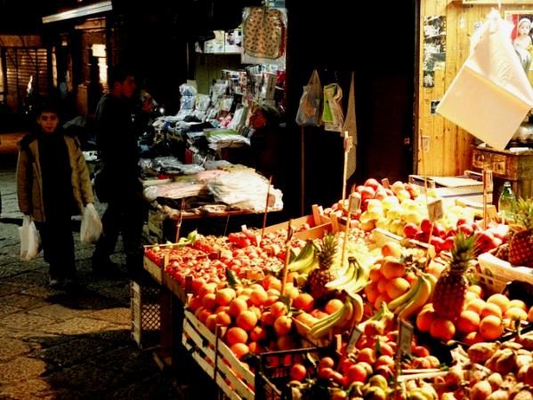 Fruit market, Palermo, Sicily