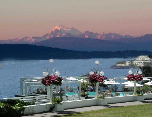 Mountain view from Rosario resort 
