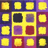 All the permutations of Yellow with four variations of Rose/Violet