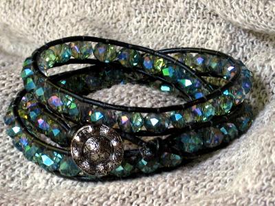 Crystal Triple Wrap Bracelet Crystal Triple Wrap Bracelet