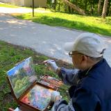 En Plein Air in Cedar Ridge-June 11,2022