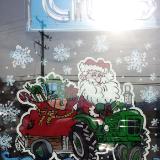 Santa tractor