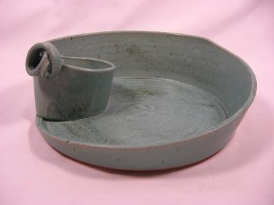 111018.A Chip-N-Dip with Mint Glaze 111018.A Chip-N-Dip with Mint Glaze