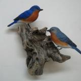 Pair Eastern Bluebirds #3  SOLD