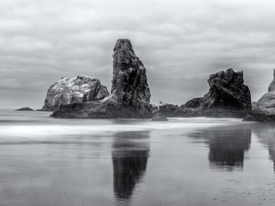 Long Exposure Calm on Bandon Beach Long Exposure Calm on Bandon Beach