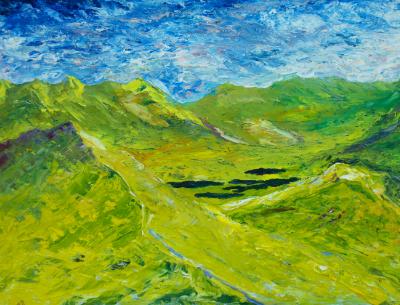 The Lakes of Killarney, Original SOLD The Lakes of Killarney, Original SOLD