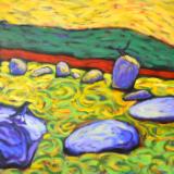 Crows on an Irish Stone Circle