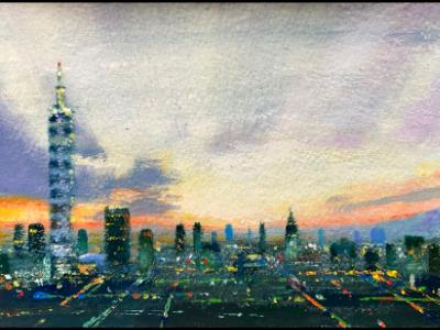 "Singapore Sunset"