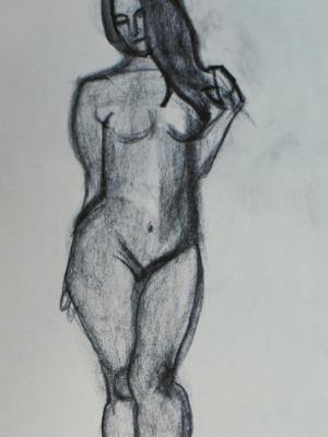 Sonia, Standing Nude