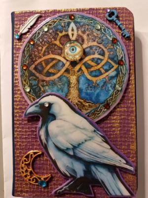 Mini White Crow Journal Mini White Crow Journal