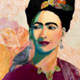 Frida    10"x10”. (giclee)