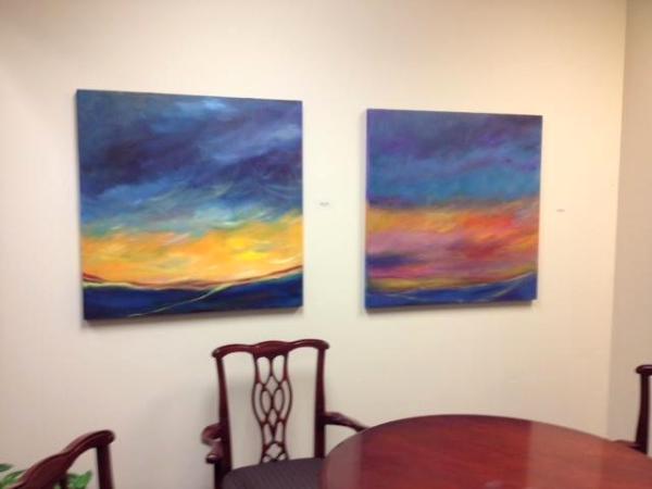 Skyscapes in the office 1