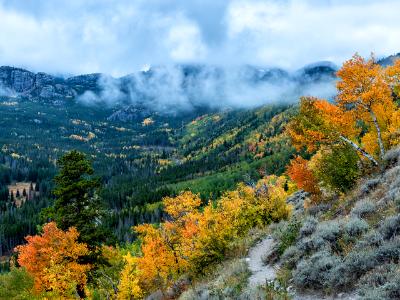 Bierstadt Moraine Autumn Mood Bierstadt Moraine Autumn Mood