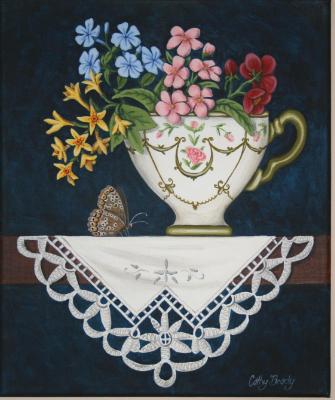 'Teacup Posy 1' SOLD