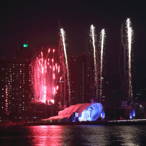 Fireworks over San Diego Bay 2