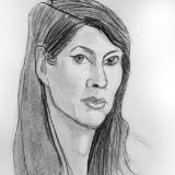 Christiana, Three-Quarters portrait