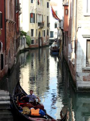 Gondolier in Venice Gondolier in Venice