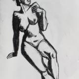 Seated Female Nude