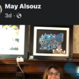 May Alsouz . Joint Exhibition / Iraqi Embassy /USA  2023 