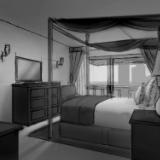 B/W lighting study