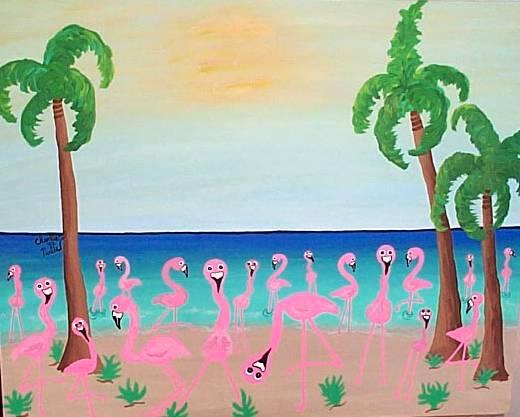 Flamingo Family