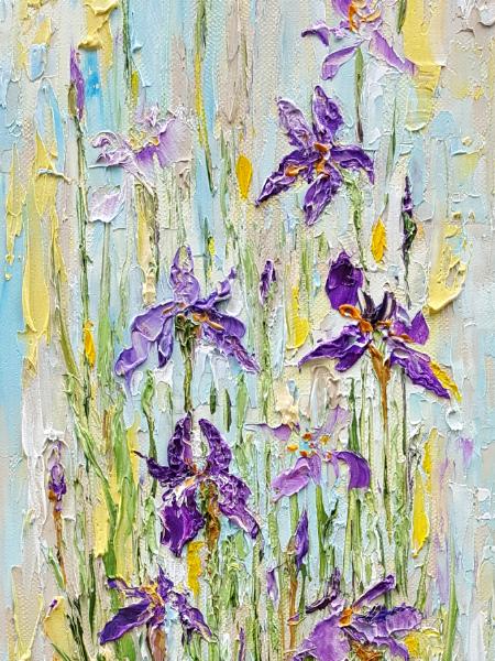 Purple Iris 2 (sold)