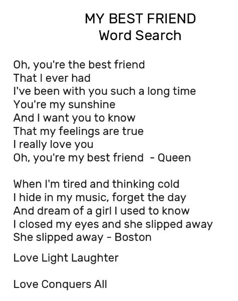My Best Friend. LOVE (2024) Sold