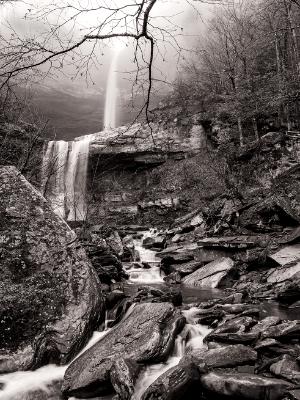 Kaaterskill Falls Lost in the Fog Kaaterskill Falls Lost in the Fog